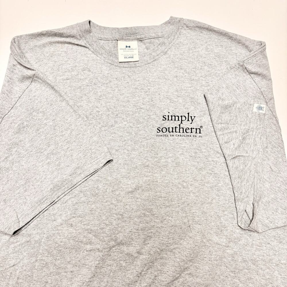 Simply Southern Golden Retriever T-Shirt 3x Men's Gray Dog Graphic